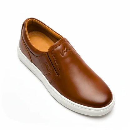 Zapato Mocasin Caballero en Cuero